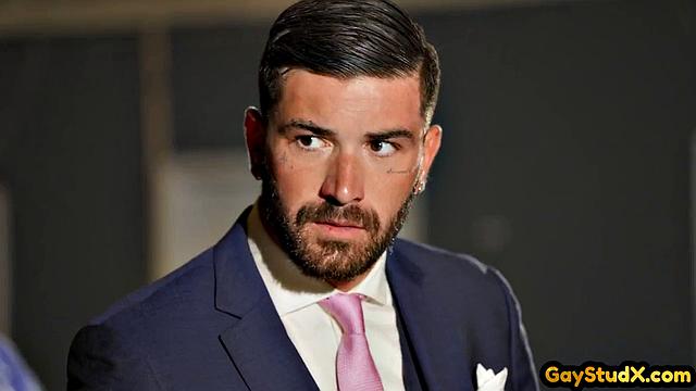 Horny stud drilling his twink slut