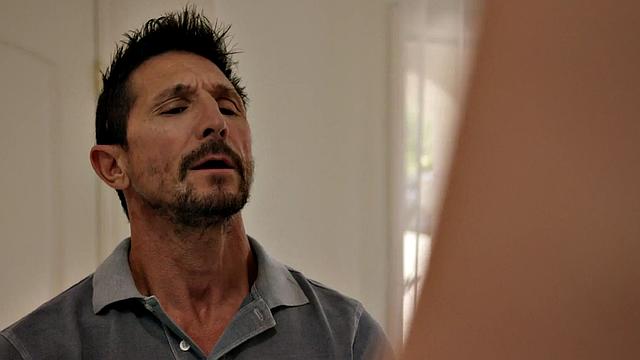 Redhead stepdaughter banged by stepdad in doggystyle