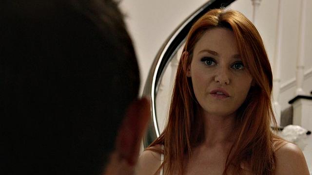 Redhead stepdaughter banged by stepdad in doggystyle