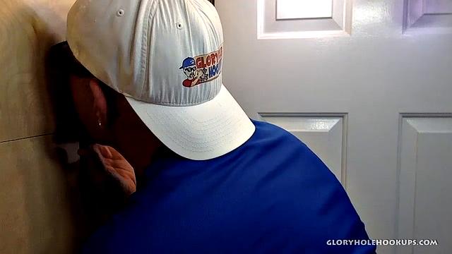 Big Daddy Cock Gets Blown At The Glory Hole