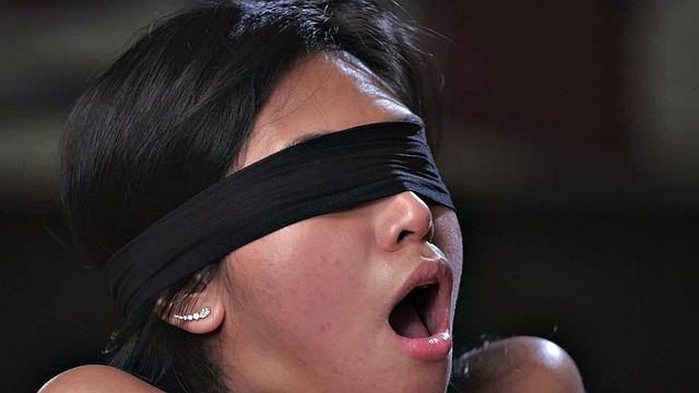 Asian Lesbian Ember Snow Devours Alex De La Flor's Trimmed Pussy and Plays With Tits