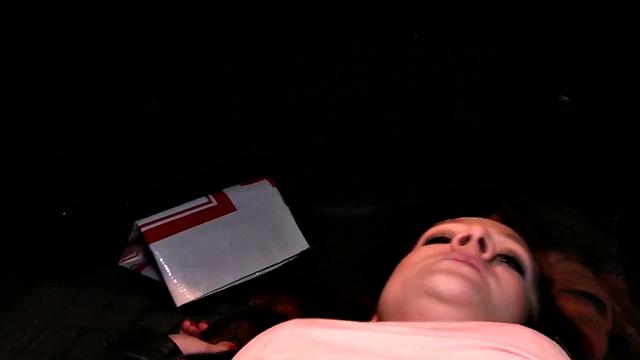 Ginger Fucked in a Car with Natural Tits & Work Fantasy