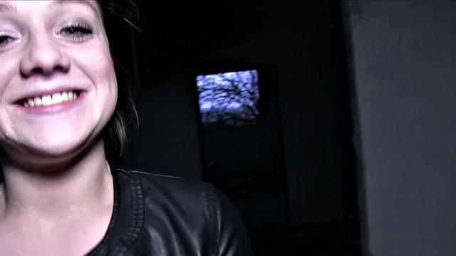 Ginger Fucked in a Car with Natural Tits & Work Fantasy