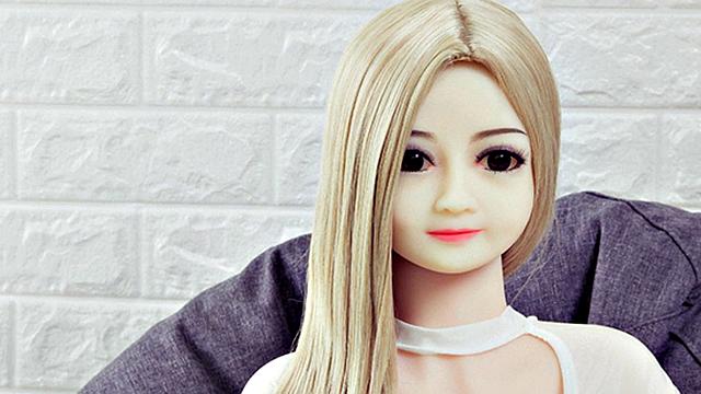 Young Sex Doll Blonde Deepthroat and Anal with Big Tits