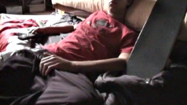 Jayden Parks his skateboard and lies down in front of the camera to begin his jerk off. Getting to his favorite spot, he begins rubbing himself, before releasing his hard dick.