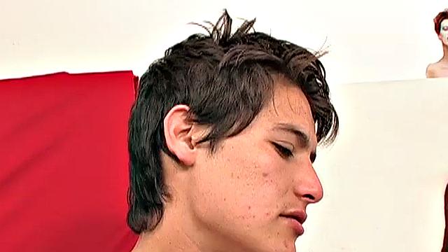 Real Spanish twink gets fucked by BF at home