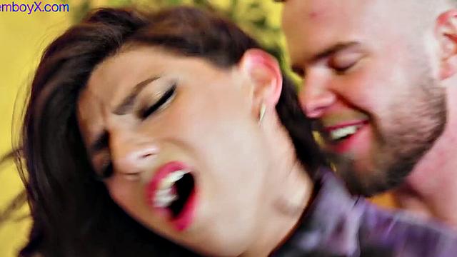 Gym femboy bending and getting ravaged