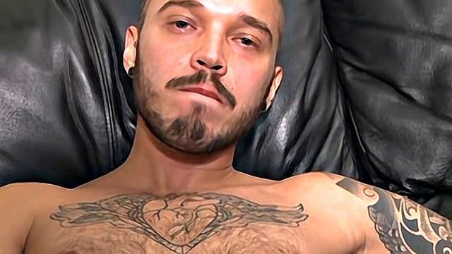 Christopher Mayer Shows off His Steamy Uncut Russian Cock