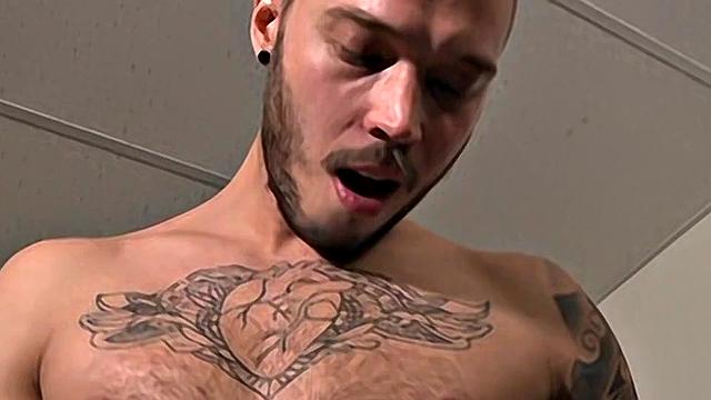 Christopher Mayer Shows off His Steamy Uncut Russian Cock