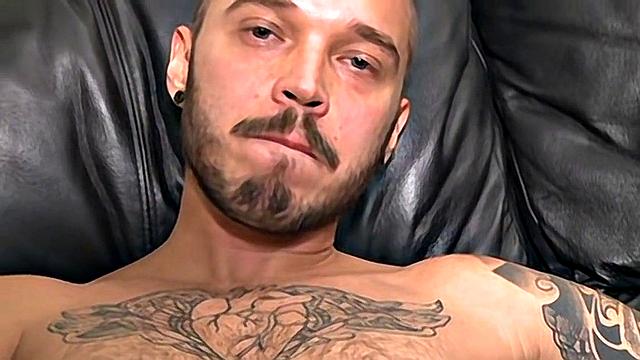 Christopher Mayer Shows off His Steamy Uncut Russian Cock