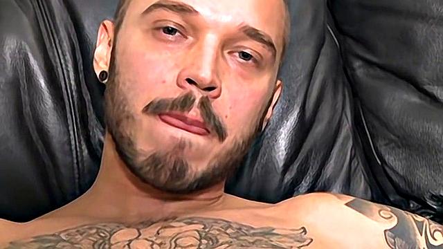 Christopher Mayer Shows off His Steamy Uncut Russian Cock