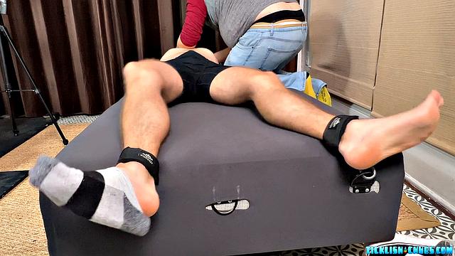 Ryder's Sensory Deprivation Tickles - Ryder & Matt