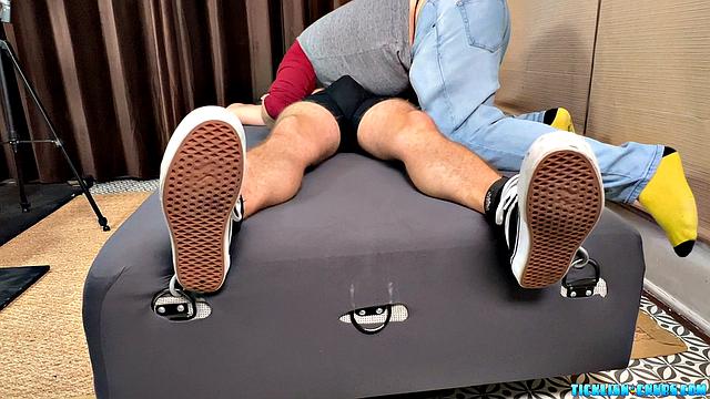 Ryder's Sensory Deprivation Tickles - Ryder & Matt