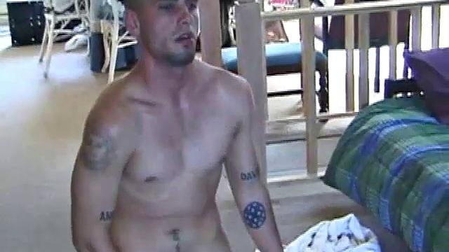 Snowboarder Jerks Off