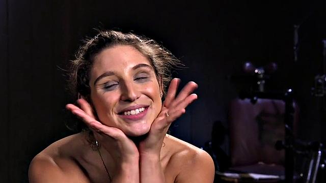 BDSM sub enjoys coerced orgasms with toys