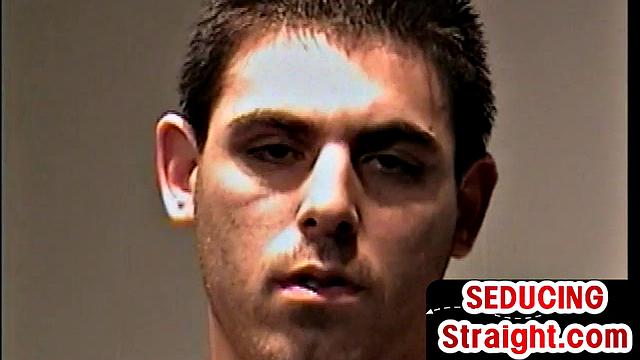 Solo stud 1st time wanks his big cock on camera