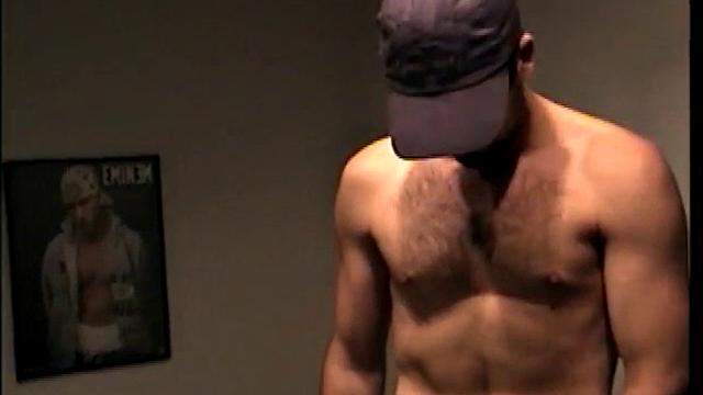 Straight Boy Jeff Strokes His Cock