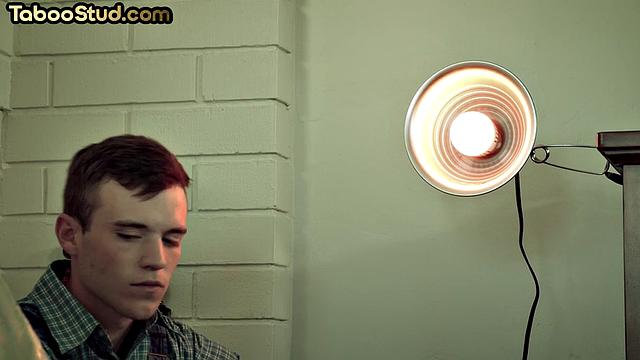 Handsome stud fucked by muscled BF