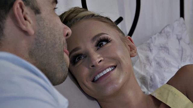 Cute lesbians licking lover