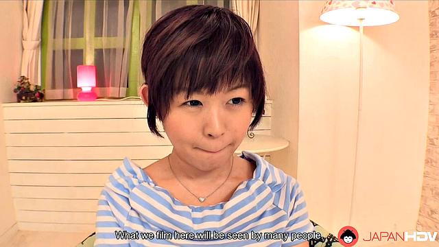 Kaho Miyazaki girl from next door gives great blowjobs