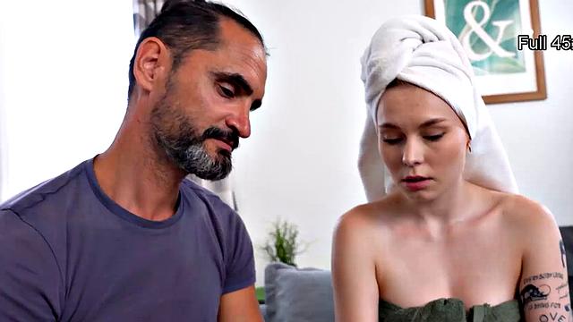 HUNT4K. Girl tested BF's cock many times so it's another guy's turn