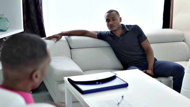 Watch this hot ebony couple get down and dirty with BBC bareback in wild indoor orgy