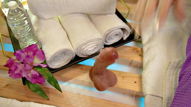 OOPSIE - Babe Siri Dahl Is DUO TEAMED By Horny Trans Emma Rose & Gracie Jane In Public Sauna