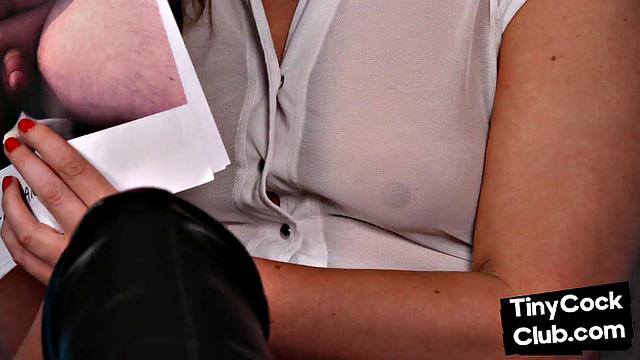 SPH dominatrix laughs