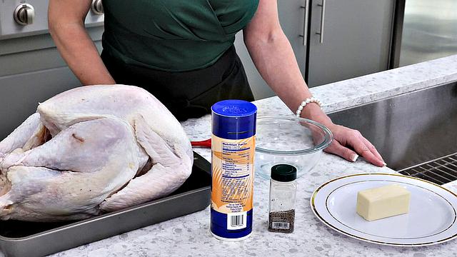 Filling Her Thanksgiving Pussy