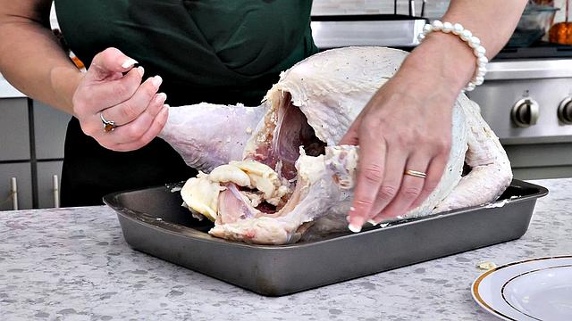 Filling Her Thanksgiving Pussy