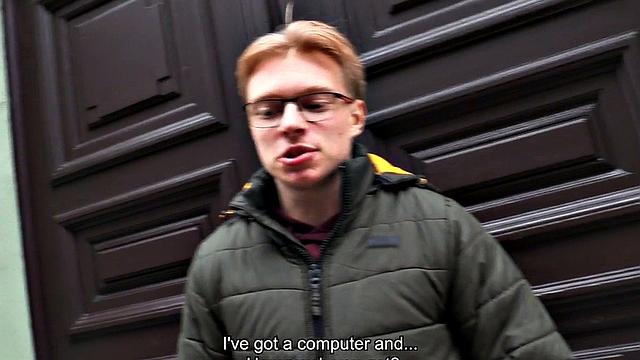 Euro amateur gay fucked in asshole in doggystyle