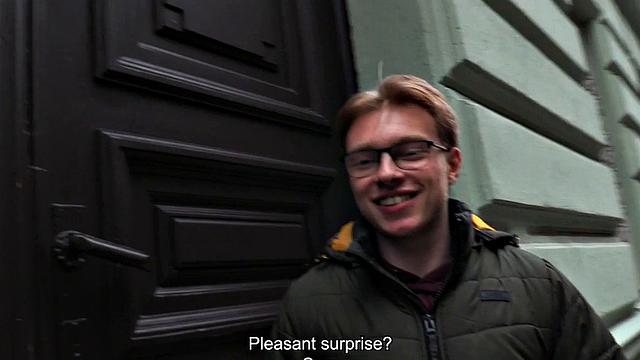 Euro amateur gay fucked in asshole in doggystyle