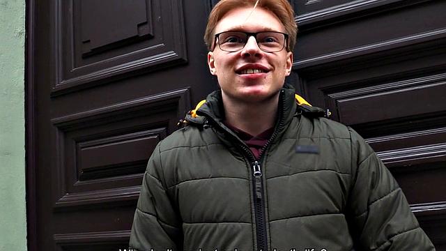 Euro amateur gay fucked in asshole in doggystyle