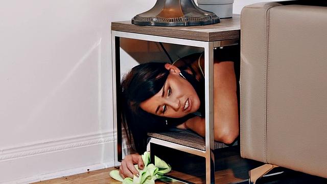 Milf sucking taboo cock before sex in erotic affair