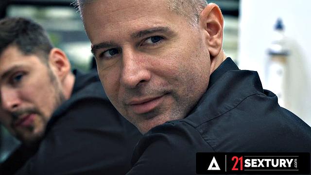 Hot Maid Stacy Bloom Gets Her Both Holes Plumbed During Hard DP