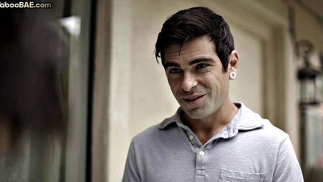 Petite inked babe passionately riding BF's cock