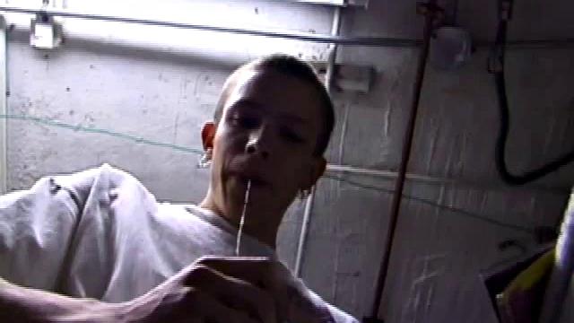 Shane Strokes His Dick