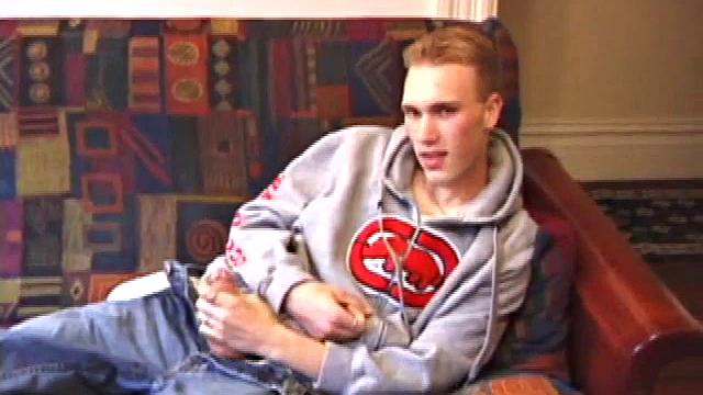 Tye Jacks pff With a Sex Toy