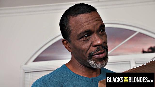 Slutty Delivery Girl Gangbanged & DP'd - Gwen Vicious - BlacksOnBlondes