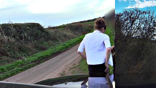 Slutty American fucked by UK Copper