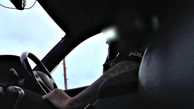 Slutty American fucked by UK Copper