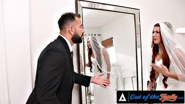 OUT OF THE FAMILY - Naughty Stella Luxx Cheats On Her Groom With The Best Man Right Before The Wedding