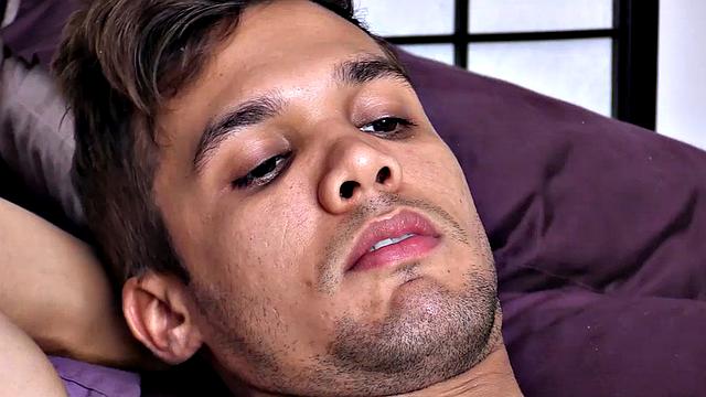 Sebastian is all man in a young body. With a hairy chest, big dick, muscular body and masculine looks, he's the kind of guy fantasies are made of.