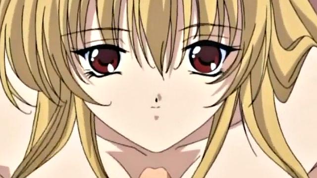 Blond pussy fucked hard after titty sex