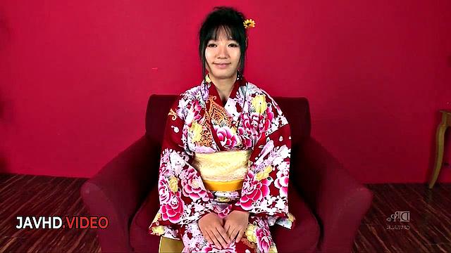 Chiharus JAV performance includes hot blowjob then intense fucking