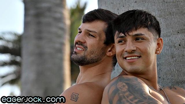 Athletic jock smashed by his BF