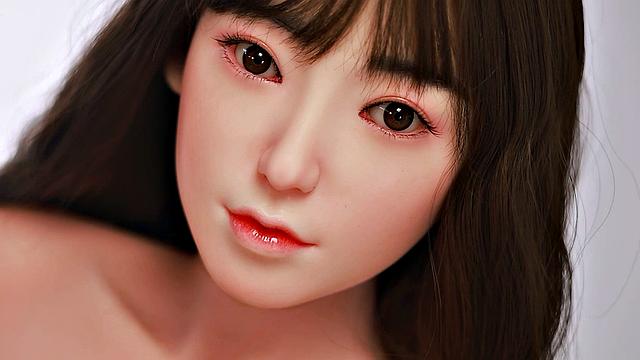 Young Japanese doll with huge boobs and butts in hot lingerie gets frisky