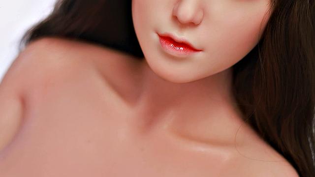 Young Japanese doll with huge boobs and butts in hot lingerie gets frisky