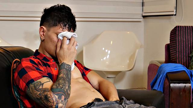 Nykon Pormant and Xander Gomez share passionate gay sex with deep kissing and hard pounding