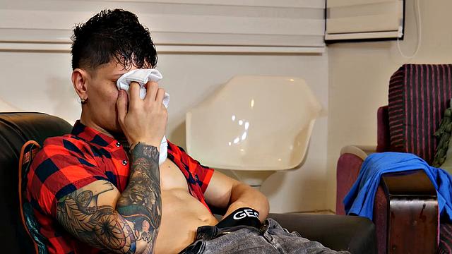 Nykon Pormant and Xander Gomez share passionate gay sex with deep kissing and hard pounding